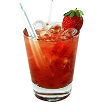 Cocktail Strawberry Caipiroska